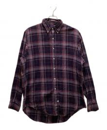 POLO RALPH LAUREN（ポロ・ラルフローレン）の古着「BDチェックシャツ」｜ネイビー