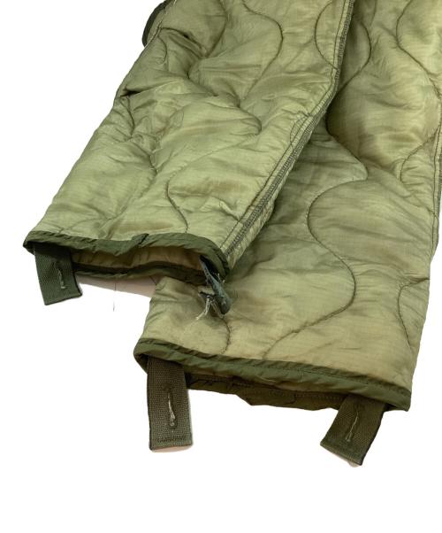 US ARMY（ユーエスアーミー）US ARMY (ユーエスアーミー) M65 FISHTAIL LINERキルティングジャケット グリーン サイズ:Mの古着・服飾アイテム