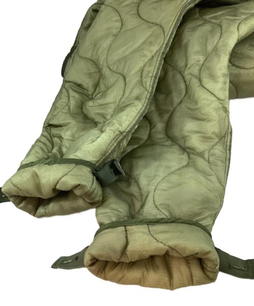 US ARMY（ユーエスアーミー）US ARMY (ユーエスアーミー) M65 FISHTAIL LINERキルティングジャケット グリーン サイズ:Mの古着・服飾アイテム