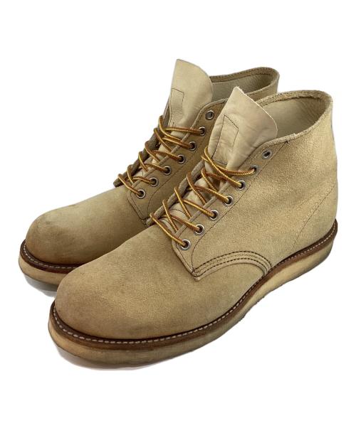 RED WING（レッドウィング）RED WING (レッドウィング) 6インチ クラシックラウンド ベージュ サイズ: US 9 1/2の古着・服飾アイテム