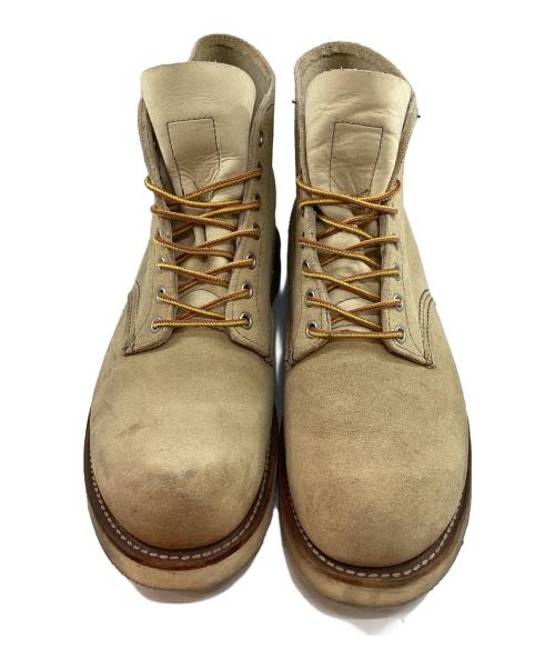 RED WING（レッドウィング）RED WING (レッドウィング) 6インチ クラシックラウンド ベージュ サイズ: US 9 1/2の古着・服飾アイテム