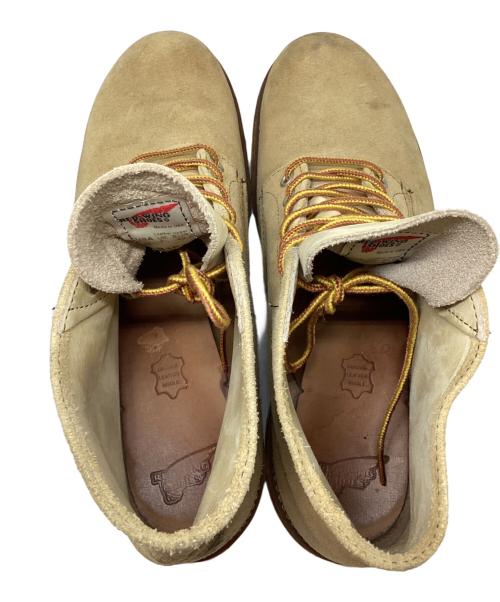 RED WING（レッドウィング）RED WING (レッドウィング) 6インチ クラシックラウンド ベージュ サイズ: US 9 1/2の古着・服飾アイテム