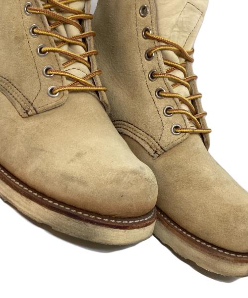 RED WING（レッドウィング）RED WING (レッドウィング) 6インチ クラシックラウンド ベージュ サイズ: US 9 1/2の古着・服飾アイテム
