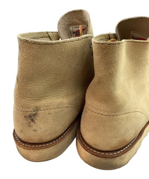 RED WING（レッドウィング）RED WING (レッドウィング) 6インチ クラシックラウンド ベージュ サイズ: US 9 1/2の古着・服飾アイテム