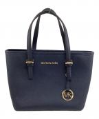 MICHAEL KORSマイケル・コース）の古着「2WAYレザーショルダーバック」｜ネイビー