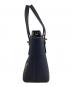 MICHAEL KORS (マイケル・コース) 2WAYレザーショルダーバック ネイビー：4000円