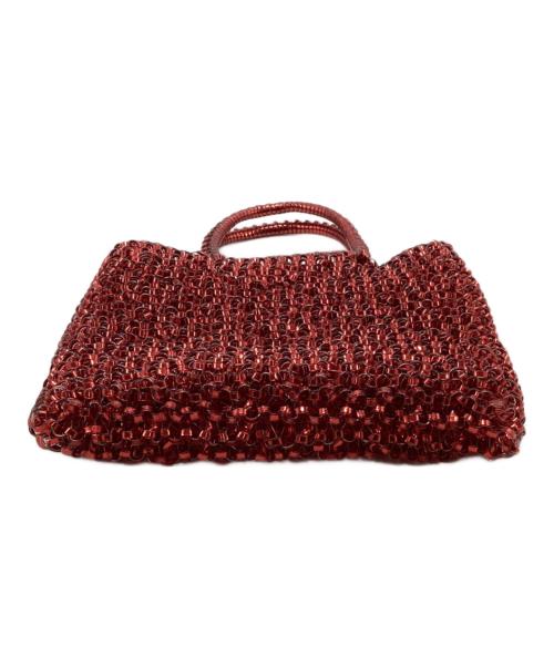 ANTEPRIMA（アンテプリマ）ANTEPRIMA (アンテプリマ) 2WAYミニスクエアワイヤーバッグ レッドの古着・服飾アイテム