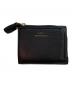 ANYA HINDMARCH (アニヤ・ハインドマーチ) ミニ・トライフォールド・ウォレット ブラック：20000円