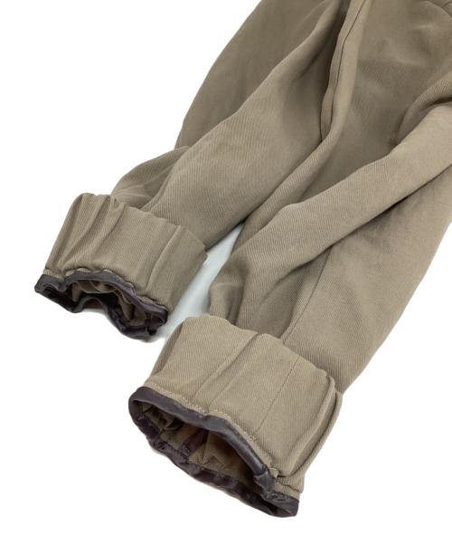 ATTACHMENT（アタッチメント）ATTACHMENT (アタッチメント) 強撚LI/Cドビーギャバ ノーカラーブルゾン ベージュ サイズ:2の古着・服飾アイテム