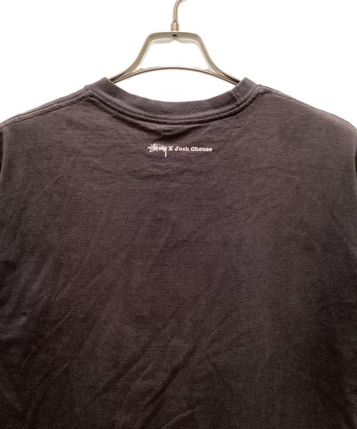 stussy（ステューシー）stussy (ステューシー) Josh Cheuse (ジョシュ チューズ) ジョーストラマーコラボフォトTシャツ ブラック サイズ:Lの古着・服飾アイテム