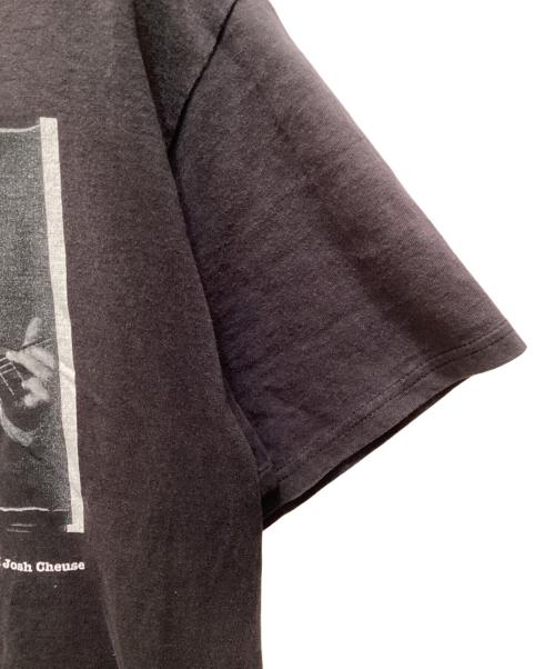 stussy（ステューシー）stussy (ステューシー) Josh Cheuse (ジョシュ チューズ) ジョーストラマーコラボフォトTシャツ ブラック サイズ:Lの古着・服飾アイテム