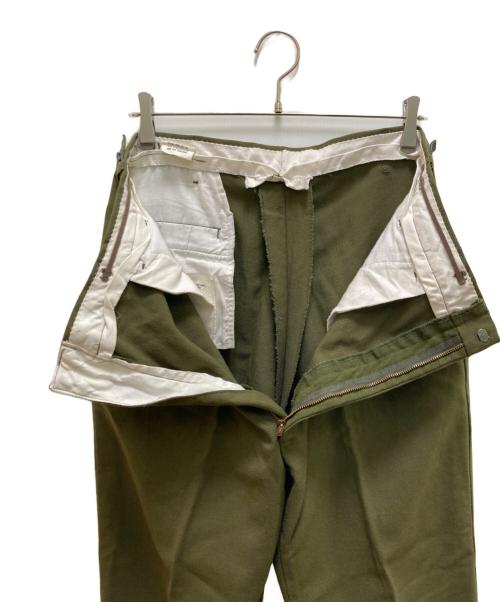 US ARMY（ユーエスアーミー）US ARMY (ユーエスアーミー) ヴィンテージ M-51ウールトラウザー オリーブ サイズ:LONG MEDINUMの古着・服飾アイテム