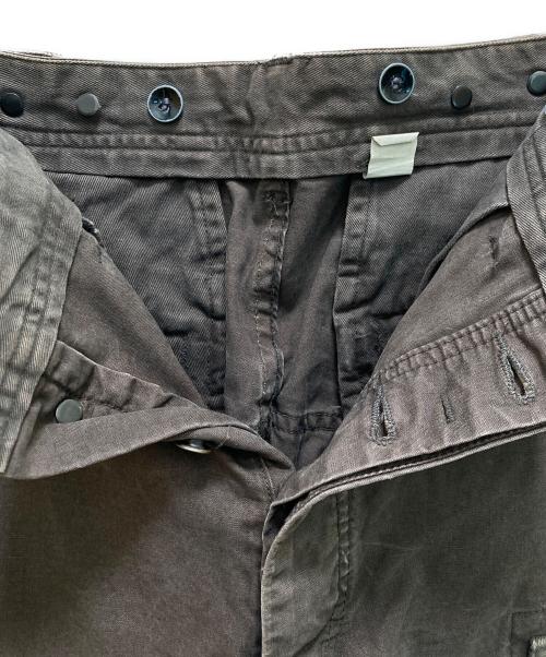 RRL（ダブルアールエル）RRL (ダブルアールエル) サスペンダーボタン付パラシュートパンツ ブラウン サイズ:W34×L34の古着・服飾アイテム