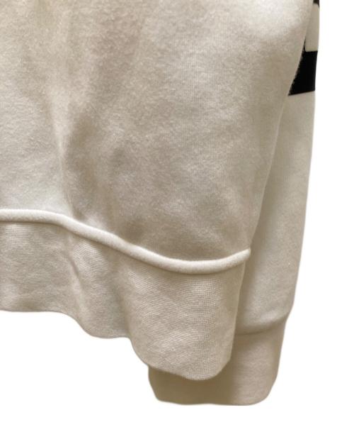 POLO RALPH LAUREN（ポロ・ラルフローレン）POLO RALPH LAUREN (ポロ・ラルフローレン) 袖プリントジップパーカー ホワイト サイズ:XLの古着・服飾アイテム