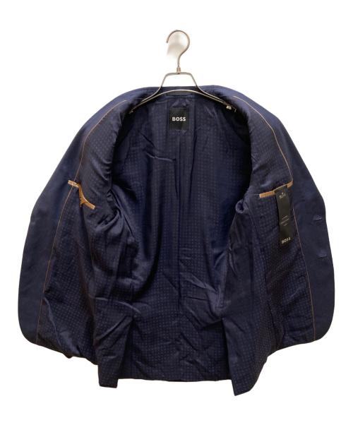 BOSS（ボス）BOSS (ボス) 2Bテーラードジャケット ネイビー サイズ:UK48の古着・服飾アイテム
