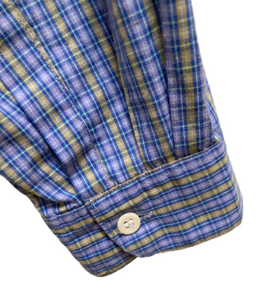 POLO RALPH LAUREN（ポロ・ラルフローレン）POLO RALPH LAUREN (ポロ・ラルフローレン) チェックシャツ ブルー サイズ:記載なしの古着・服飾アイテム