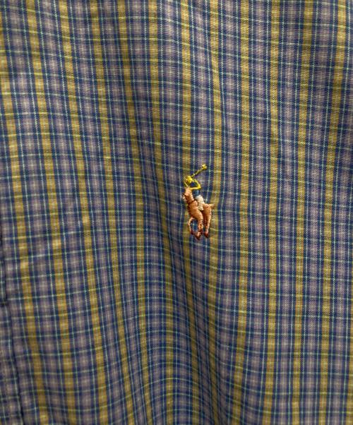 POLO RALPH LAUREN（ポロ・ラルフローレン）POLO RALPH LAUREN (ポロ・ラルフローレン) チェックシャツ ブルー サイズ:記載なしの古着・服飾アイテム