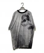 Y-3ワイスリー）の古着「フットボールシャツ」｜ホワイト×グレー