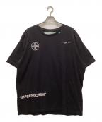 OFFWHITEオフホワイト）の古着「ロゴプリントTシャツ」｜ブラック