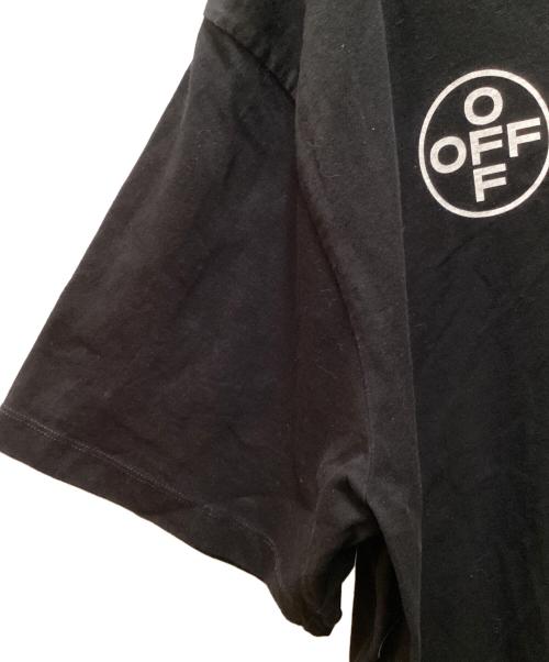 OFFWHITE（オフホワイト）OFFWHITE (オフホワイト) ロゴプリントTシャツ ブラック サイズ:ＸＬの古着・服飾アイテム