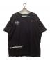 OFFWHITE（オフホワイト）の古着「ロゴプリントTシャツ」｜ブラック