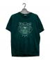 KENZO（ケンゾー）の古着「タイガーヘッド刺繍Tシャツ」｜グリーン