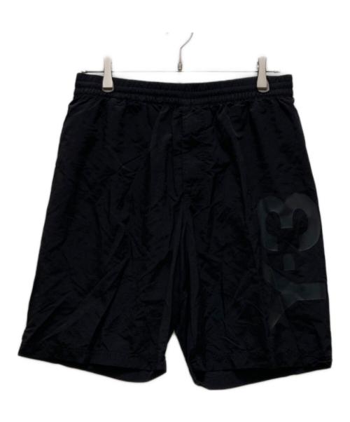 Y-3（ワイスリー）Y-3 (ワイスリー) クラシックビッグロゴスイムハーフパンツ ブラック サイズ:Mの古着・服飾アイテム