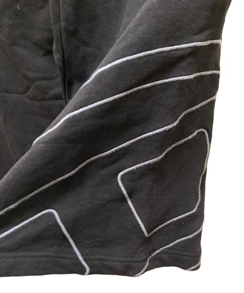 DIESEL（ディーゼル）DIESEL (ディーゼル) ビッグオーバルD スウェットハーフパンツ ブラック サイズ:XLの古着・服飾アイテム