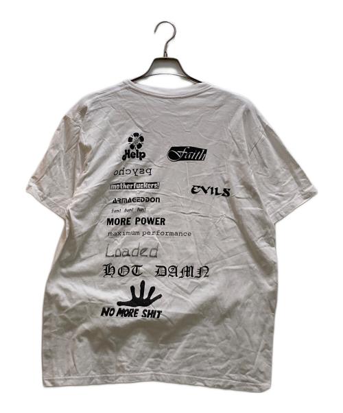 SUPREME（シュプリーム）Supreme (シュプリーム) ノーモア シット Tシャツ ホワイト×ブラック サイズ:Lの古着・服飾アイテム