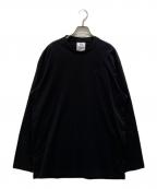Y-3ワイスリー）の古着「クラシックロゴL/Sカットソー」｜ブラック