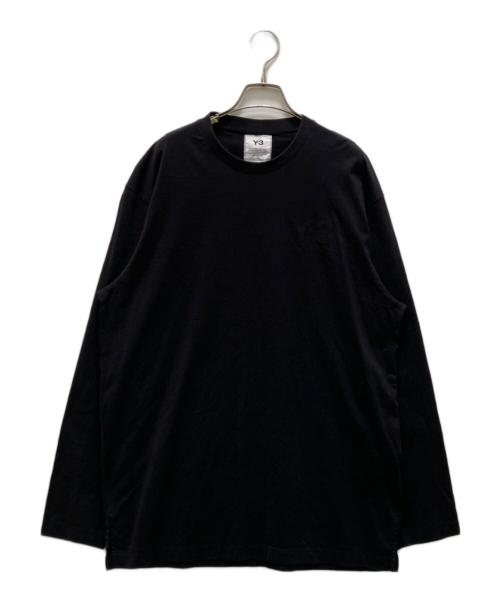 Y-3（ワイスリー）Y-3 (ワイスリー) クラシックロゴL/Sカットソー ブラック サイズ:Lの古着・服飾アイテム