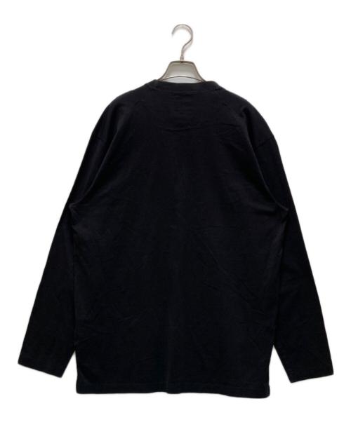 Y-3（ワイスリー）Y-3 (ワイスリー) クラシックロゴL/Sカットソー ブラック サイズ:Lの古着・服飾アイテム