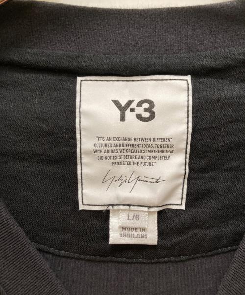 Y-3（ワイスリー）Y-3 (ワイスリー) クラシックロゴL/Sカットソー ブラック サイズ:Lの古着・服飾アイテム