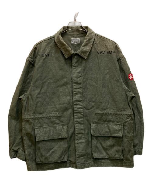 C.E（シーイー）C.E (シーイー) グレー ノイズ BDUジャケット オリーブ サイズ:Mの古着・服飾アイテム
