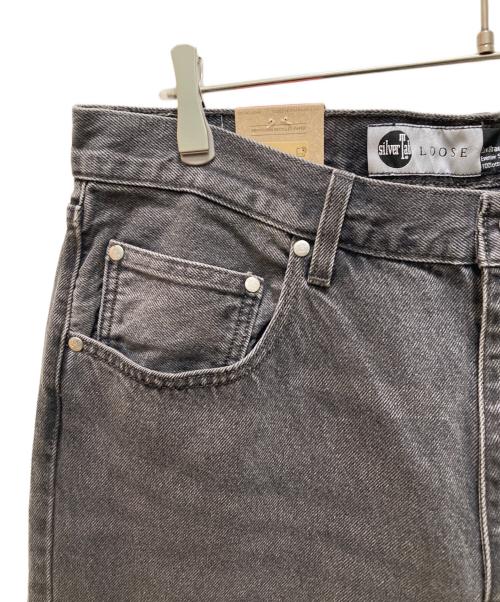 LEVI'S SILVERTAB（リーバイス シルバータブ）LEVI'S SILVERTAB (リーバイス シルバータブ) ルーズフィットデニムパンツ ブラック サイズ:W36/91cmの古着・服飾アイテム