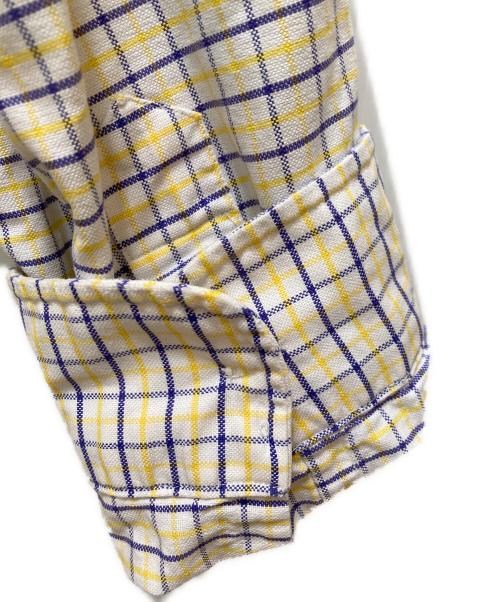 POLO RALPH LAUREN（ポロ・ラルフローレン）POLO RALPH LAUREN (ポロ・ラルフローレン) チェックシャツ ホワイト×イエロー サイズ:XLの古着・服飾アイテム