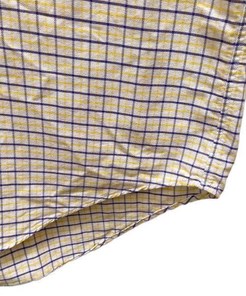 POLO RALPH LAUREN（ポロ・ラルフローレン）POLO RALPH LAUREN (ポロ・ラルフローレン) チェックシャツ ホワイト×イエロー サイズ:XLの古着・服飾アイテム
