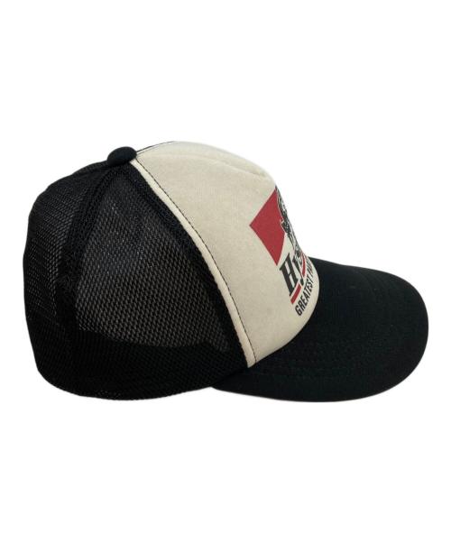 Hysteric Glamour（ヒステリックグラマー）Hysteric Glamour (ヒステリックグラマー) ギターガールメッシュキャップ ホワイトブラックの古着・服飾アイテム