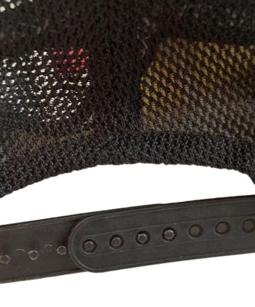 Hysteric Glamour（ヒステリックグラマー）Hysteric Glamour (ヒステリックグラマー) ギターガールメッシュキャップ ホワイトブラックの古着・服飾アイテム