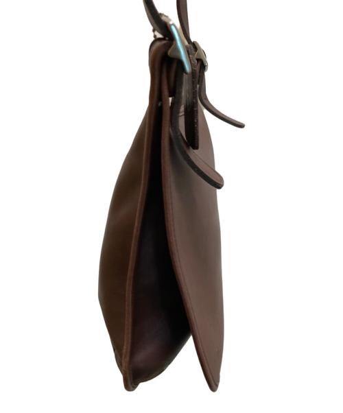 COACH（コーチ）COACH (コーチ) ヴィンテージレザーショルダーバッグ ブラウンの古着・服飾アイテム