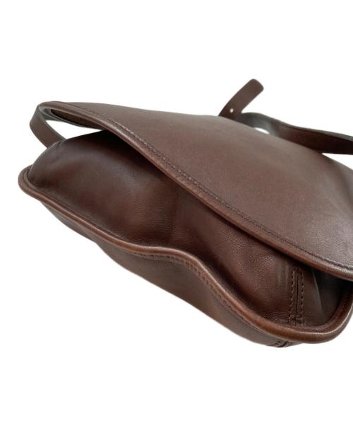 COACH（コーチ）COACH (コーチ) ヴィンテージレザーショルダーバッグ ブラウンの古着・服飾アイテム