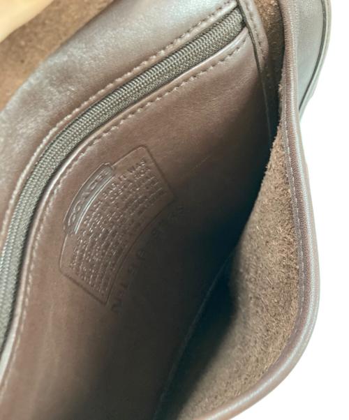 COACH（コーチ）COACH (コーチ) ヴィンテージレザーショルダーバッグ ブラウンの古着・服飾アイテム