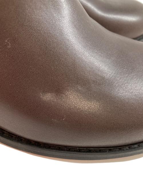 FRAY ID（フレイ アイディー）FRAY ID (フレイ アイディー) ゲートロングブーツ ブラウン サイズ:37の古着・服飾アイテム