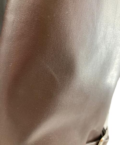 FRAY ID（フレイ アイディー）FRAY ID (フレイ アイディー) ゲートロングブーツ ブラウン サイズ:37の古着・服飾アイテム