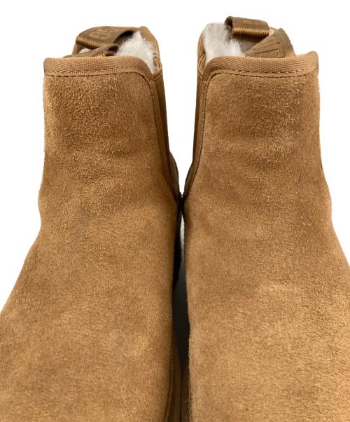 UGG（アグ）UGG (アグ) ニューメル プラットフォーム チェルシーブーツ ブラウン サイズ:24cmの古着・服飾アイテム