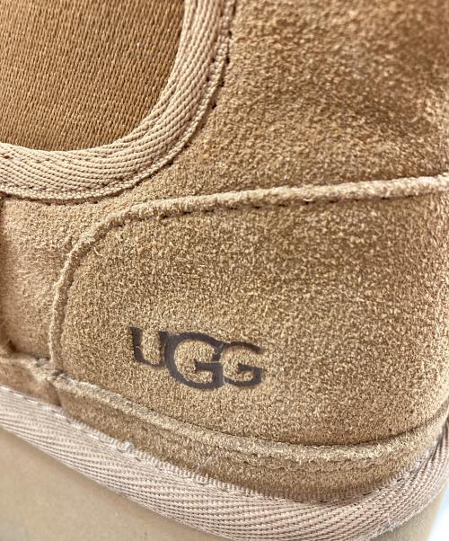 UGG（アグ）UGG (アグ) ニューメル プラットフォーム チェルシーブーツ ブラウン サイズ:24cmの古着・服飾アイテム