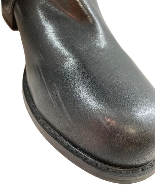 FRAY ID（フレイ アイディー）FRAY ID (フレイ アイディー) ゲートロングブーツ ブラック サイズ:37の古着・服飾アイテム