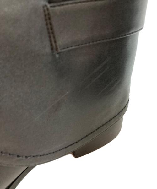 FRAY ID（フレイ アイディー）FRAY ID (フレイ アイディー) ゲートロングブーツ ブラック サイズ:37の古着・服飾アイテム