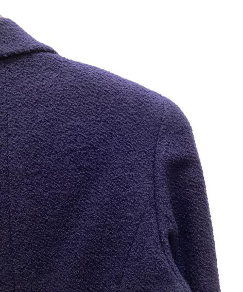 CHANEL（シャネル）CHANEL (シャネル) ヴィンテージココマークツイードジャケット ブルー サイズ:不明の古着・服飾アイテム