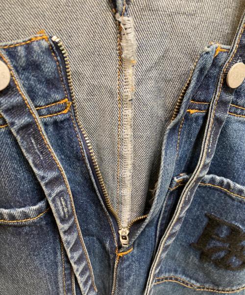 PEAS（ピース）PEAS (ピース) GALLARDA GALANTE (ガリャルダガランテ) コラボデニムサロペット インディゴの古着・服飾アイテム